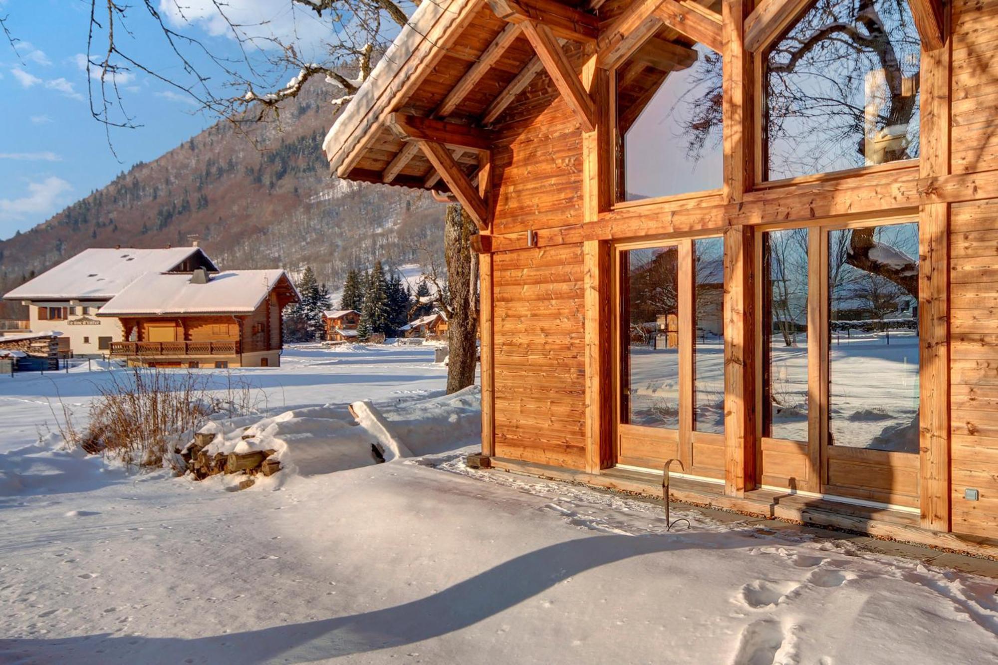 La Ferme Du Lac Vert Montriond Exterior foto